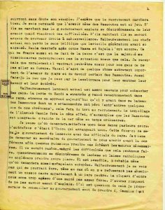 Courrier d'Edouard Jacottet, missionnaire au Lesotho - 9 avril 1917 - page 2
Sur le manque d'enthousiasme des Bassoutos à s'enrôler, et ses raisons. Sur l'intérêt politique des Bassoutos à participer à la guerre