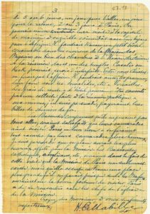 Juillet 1917, page 2 - E. Mabille lance l'idée d'un voyage d'un groupe de Bassoutos à Paris