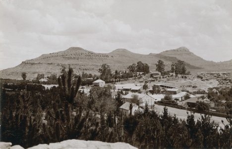 Vue sur Maseru, la capitale